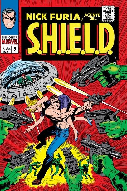 BIBLIOTECA MARVEL NICK FURIA, AGENTE DE S.H.I.E.L.D. 02 DE 1966 A 1967