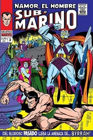 BIBLIOTECA MARVEL NAMOR, EL HOMBRE SUBMARINO 03 DE 1967