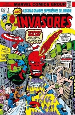 MARVEL LIMITED EDITION LOS INVASORES RÚSTICA  01