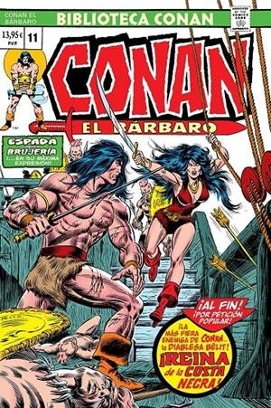 BIBLIOTECA CONAN EL BÁRBARO  11 DE 1976