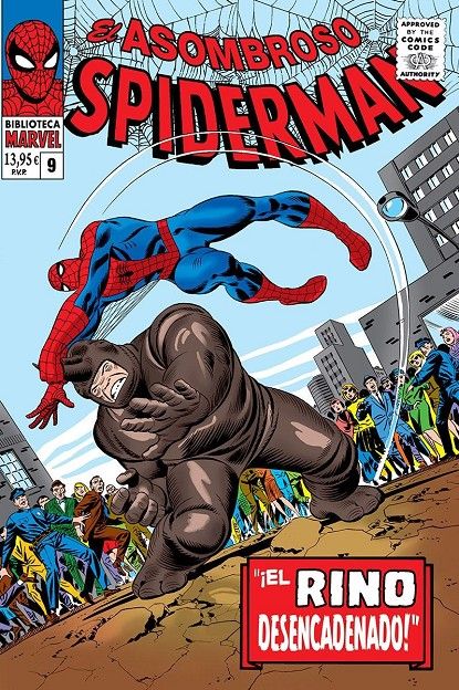 BIBLIOTECA MARVEL EL ASOMBROSO SPIDERMAN 09 DE 1966 A 1967