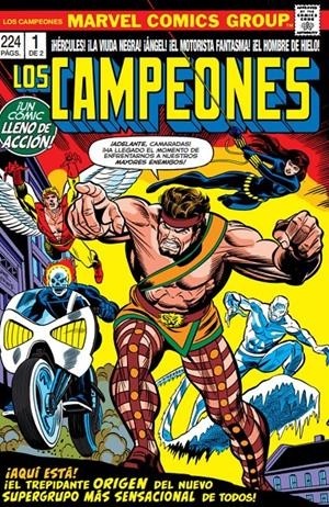 CAMPEONES MARVEL LIMITED EDITION EN RÚSTICA  01