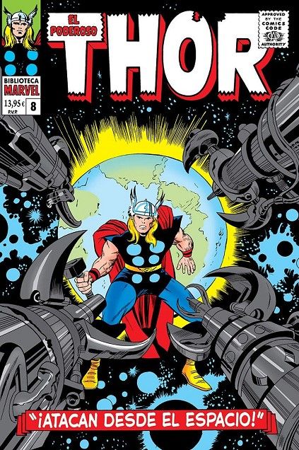 BIBLIOTECA MARVEL EL PODEROSO THOR 08 DE 1966 A 1967