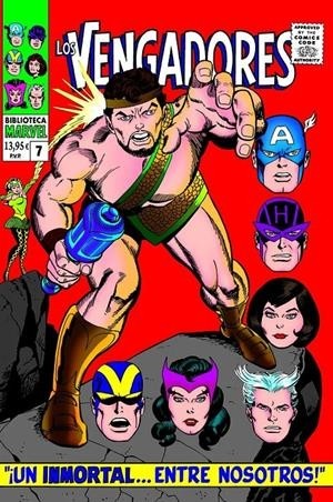 BIBLIOTECA MARVEL LOS VENGADORES  07 DE 1967