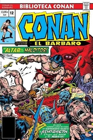 BIBLIOTECA CONAN EL BÁRBARO  12 DE 1976