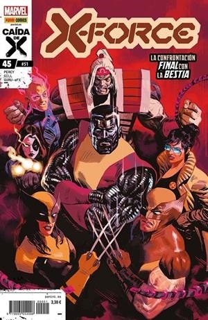 X-FORCE  51 NUEVA X-FORCE 45