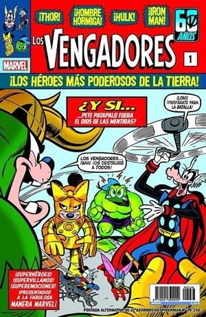 SPIDERMAN VOL 2  238 EL ASOMBROSO SPIDERMAN 29 PORTADA ALTERNATIVA DISNEY WHAT IF LOS VENGADORES